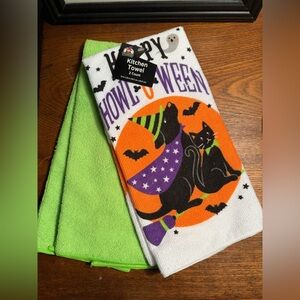 Halloween Kitchen Towels Set